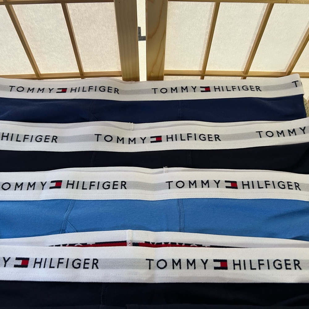 Tommy Hilfiger Boxer Briefs - Black, Blue, and Sky Blue - Picture 6 of 8